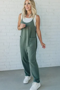 Addie Cuffed Jumpsuit