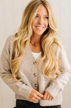 Amy Button Front Cardigan