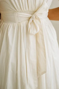 Anita Embroidered Button Down Dress