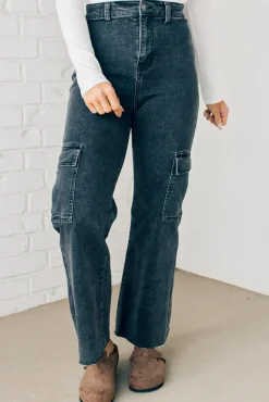 Arden High Rise Stretch Cargos