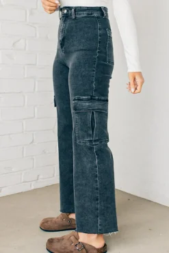 Arden High Rise Stretch Cargos