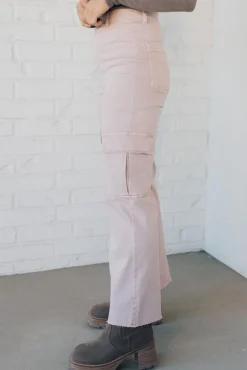 Arden High Rise Stretch Cargos