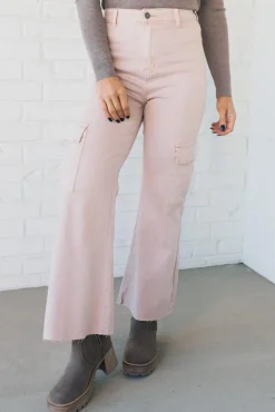 Arden High Rise Stretch Cargos