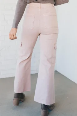 Arden High Rise Stretch Cargos