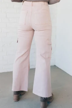 Arden High Rise Stretch Cargos