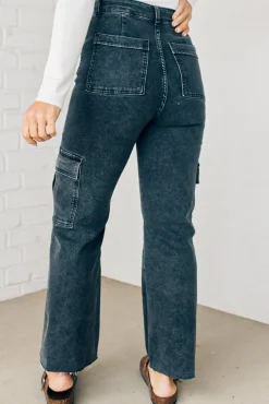 Arden High Rise Stretch Cargos