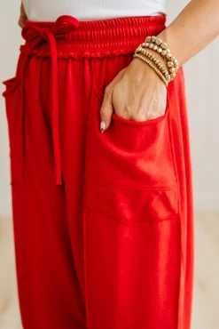 Barrel Fit French Terry Joggers