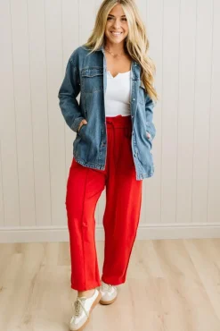 Barrel Fit French Terry Joggers