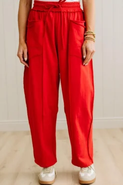 Barrel Fit French Terry Joggers