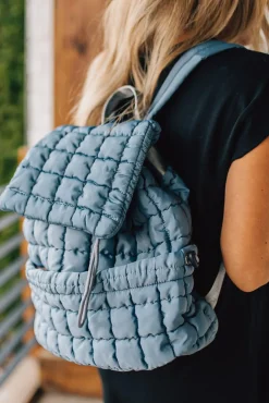 Bryse Quilted Puff Backpack