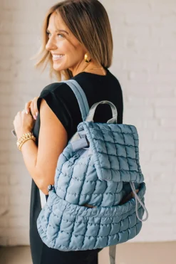 Bryse Quilted Puff Backpack