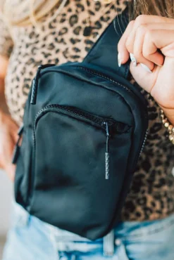 Caroline Crossbody Bag | Black