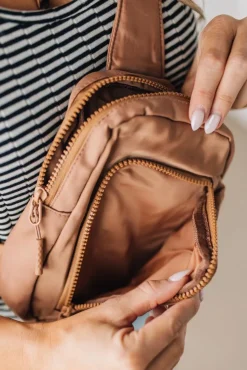 Caroline Crossbody Bag | Caramel