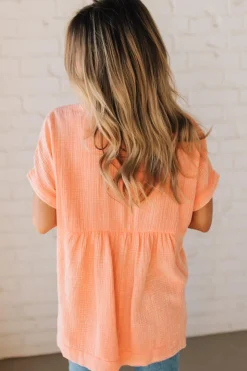 Carter Washed Gauze Henley