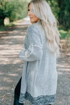Chunky Knit Oversized Cardigan