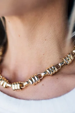 Chunky Linked Necklace