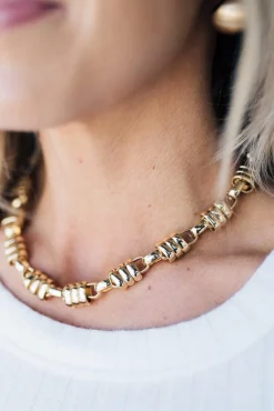 Chunky Linked Necklace