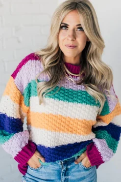 Clara Chunky Stripe Sweater