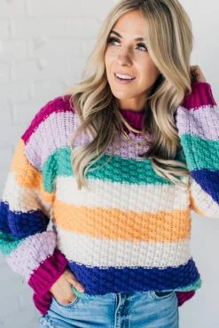 Clara Chunky Stripe Sweater