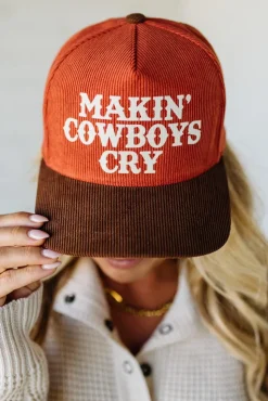 Corduroy Cowboy Trucker Hat