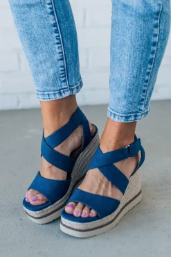 Courtney Espadrille Platform Wedges