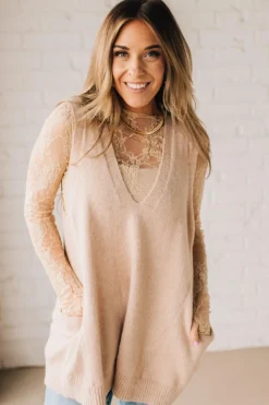 Cozy Pocket Sweater Vest