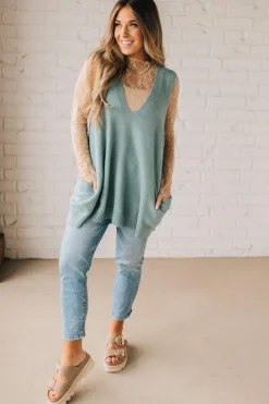 Cozy Pocket Sweater Vest