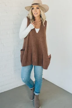 Cozy Pocket Sweater Vest