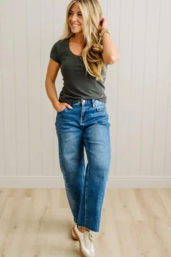 Dani Scoop Neck Baby Tee