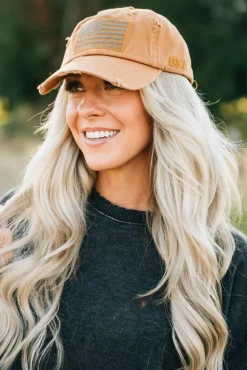 Distressed USA Hat