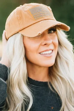 Distressed USA Hat