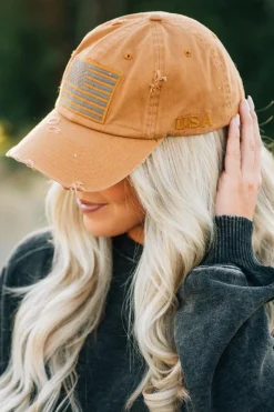 Distressed USA Hat