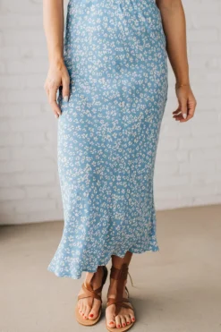 Down the Lane Midi Skirt