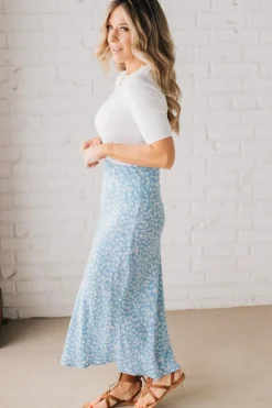 Down the Lane Midi Skirt