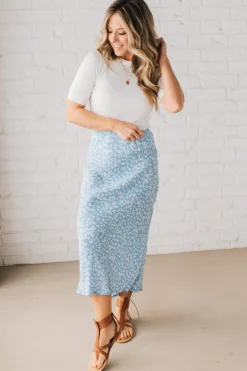 Down the Lane Midi Skirt