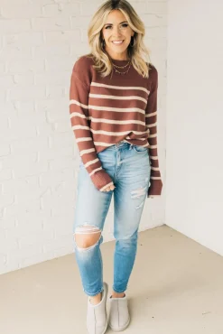 Drew Striped Sweater