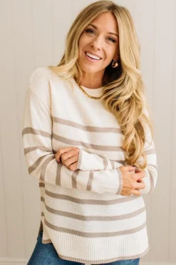 Drew Striped Sweater