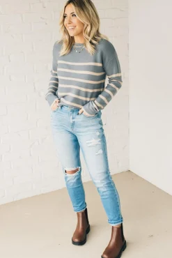 Drew Striped Sweater