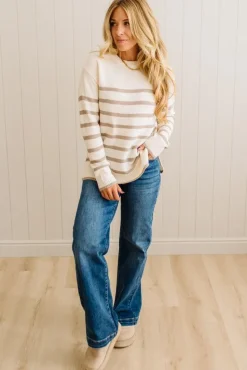 Drew Striped Sweater