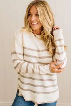 Drew Striped Sweater