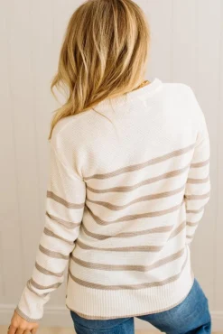 Drew Striped Sweater
