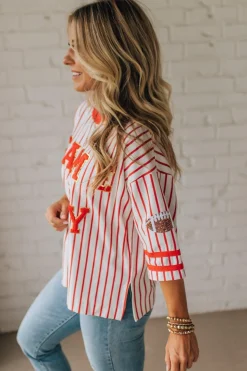 Game Day Football Glitz Tee