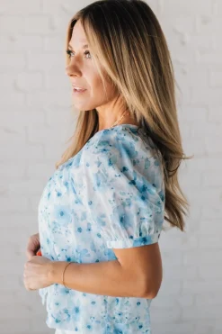 Garden Goddess Flowy Floral Top