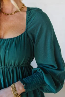 Gathered Empire Waist Maxi