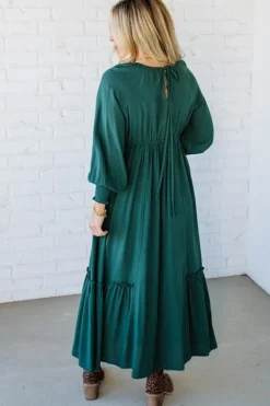 Gathered Empire Waist Maxi