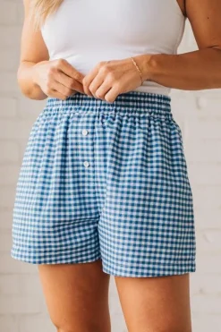 Gingham Boxer Shorts