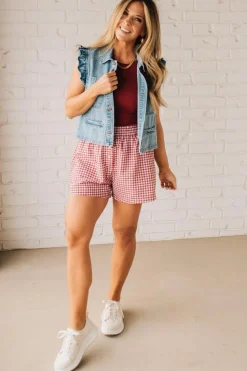 Gingham Boxer Shorts
