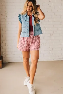 Gingham Boxer Shorts