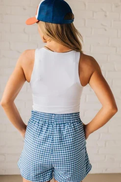 Gingham Boxer Shorts