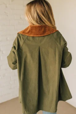 Gingham Lined Chore Jacket